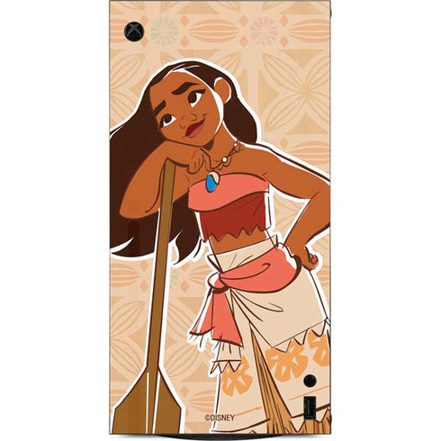 Disney Princess Moana Portrait XBox Series X Digital Edition Console Skin