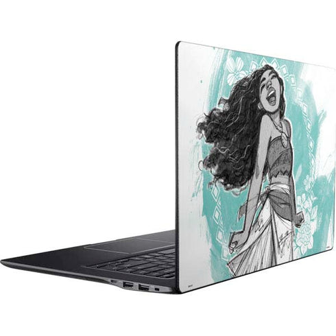 Disney Moana Singing Ativ Book 9 (15.6in 2014) Skin