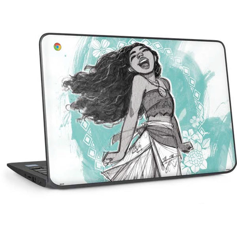 Disney Moana Singing HP Chromebook Skin