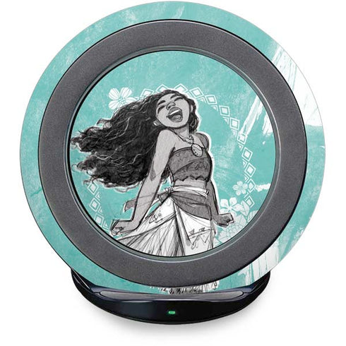 Disney Moana Singing Fast Charge Wireless Charging Stand Skin