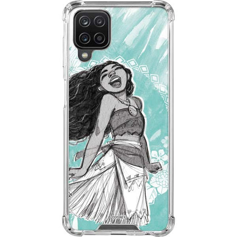 Disney Princess Moana Singing Galaxy Cases