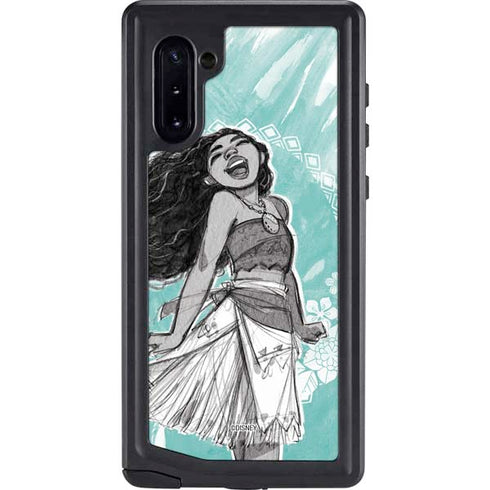 Disney Princess Moana Singing Galaxy Cases