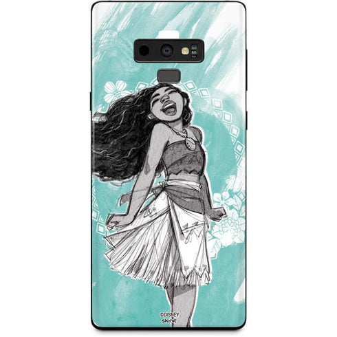 Disney Moana Singing Galaxy Note 9 Skin