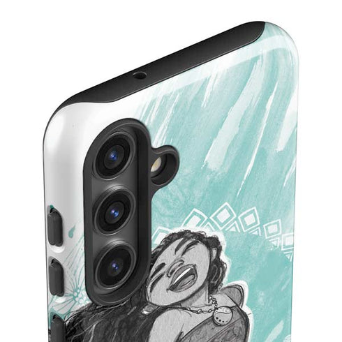 Disney Princess Moana Singing Galaxy S25 Impact Case