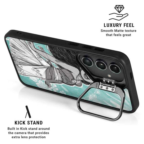 Disney Princess Moana Singing Galaxy S25 Kickstand Case