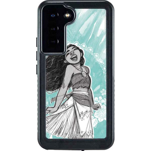 Disney Moana Singing Galaxy S24 Plus Waterproof Case