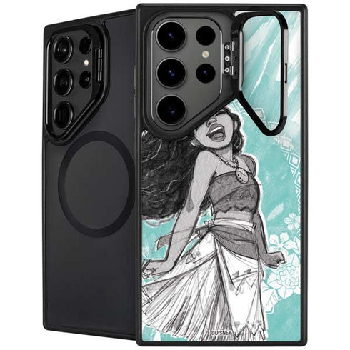 Disney Princess Moana Singing Galaxy Cases