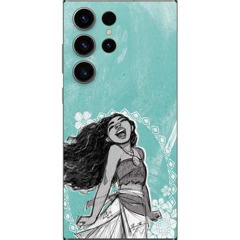 Disney Princess Moana Singing Galaxy S25 Ultra Skin