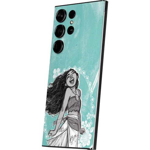 Disney Princess Moana Singing Galaxy S25 Ultra Skin