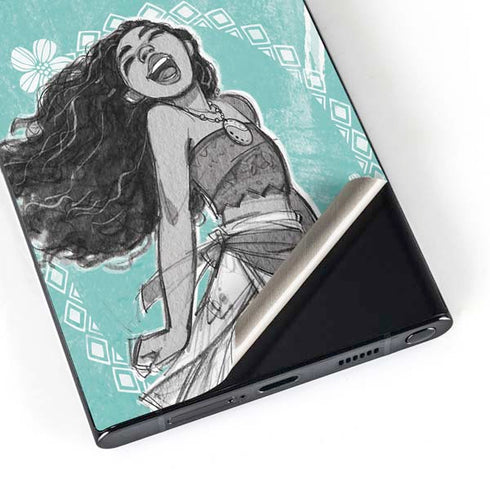 Disney Princess Moana Singing Galaxy S25 Ultra Skin