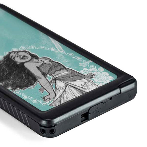 Disney Moana Singing Galaxy S24 Ultra Waterproof Case
