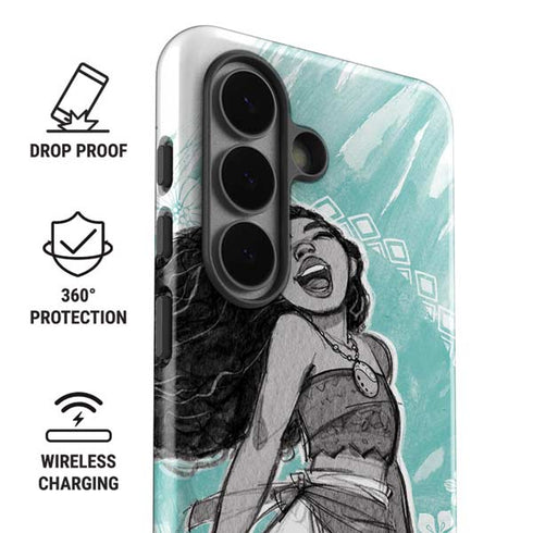 Disney Princess Moana Singing Galaxy S26 Plus Impact Case