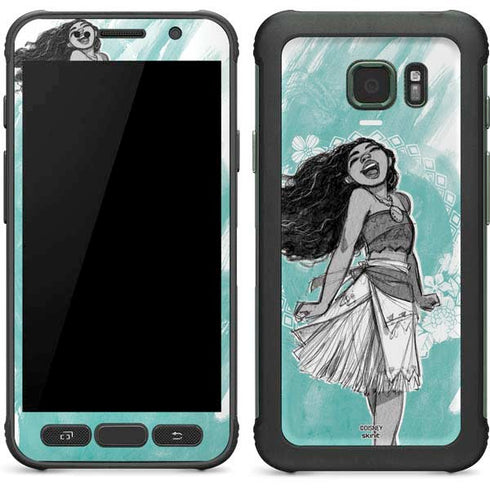 Disney Moana Singing Galaxy S7 Active Skin