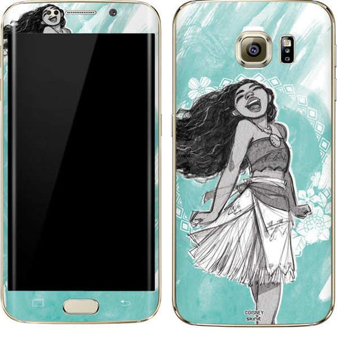 Disney Moana Singing Galaxy S7 Edge Skin