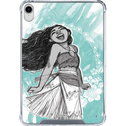 Disney Princess Moana Singing iPad 11th Gen (2025) Clear Case