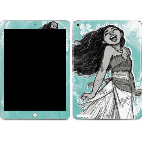Disney Princess Moana Singing Apple iPad Skin