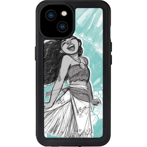 Disney Moana Singing iPhone 15 Plus Waterproof Case