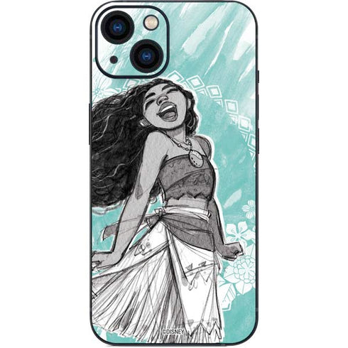 Disney Moana Singing iPhone 15 Skin