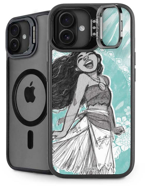 Disney Princess Moana Singing iPhone 16 Plus Kickstand Case
