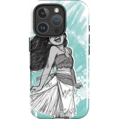Disney Princess Moana Singing iPhone 16 Pro Impact Case