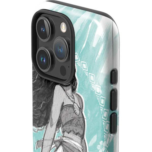 Disney Princess Moana Singing iPhone 16 Pro Impact Case