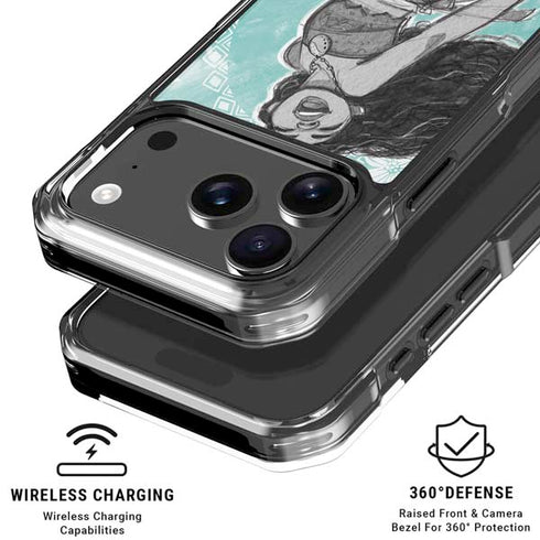Disney Princess Moana Singing iPhone 18 Pro Clear Case