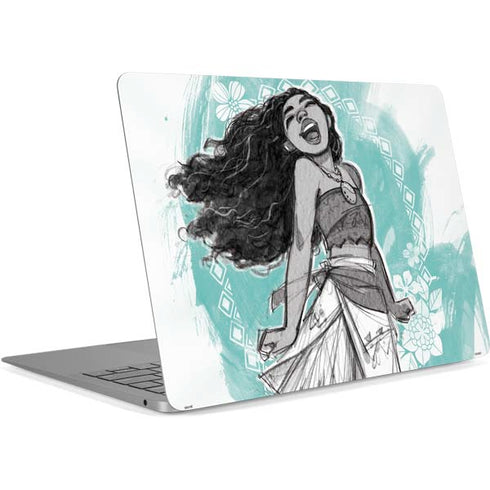 Disney Princess Moana Singing Apple MacBook Air Skin
