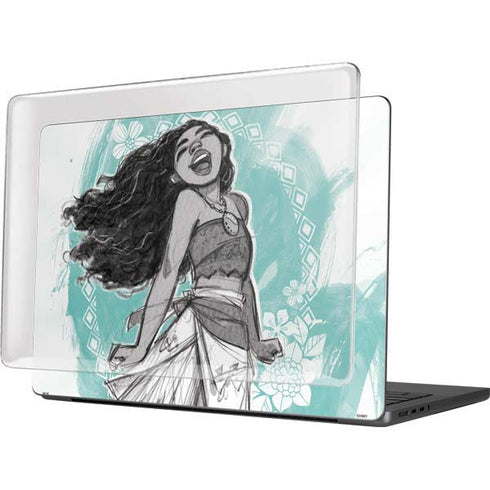 Disney Princess Moana Singing MacBook Pro 14in (2021-24) Case plus Skin