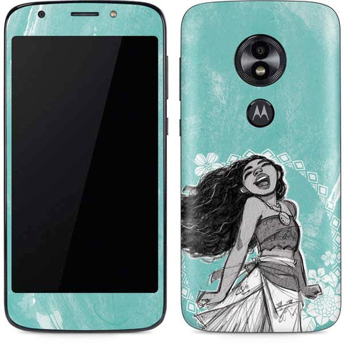 Disney Moana Singing Moto E5 Play Skin