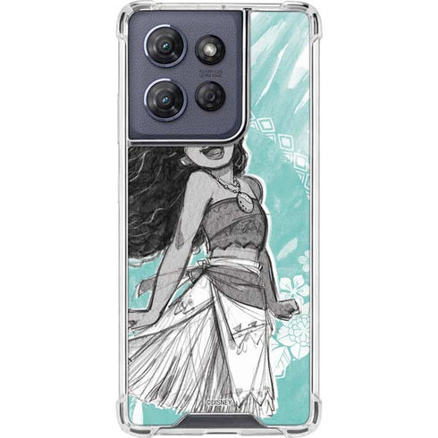 Disney Princess Moana Singing Moto G Power 5G (2025) Clear Case