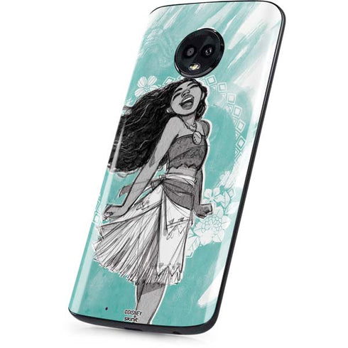 Disney Moana Singing Moto G6 Skin
