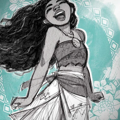 Disney Moana Singing Moto G6 Skin