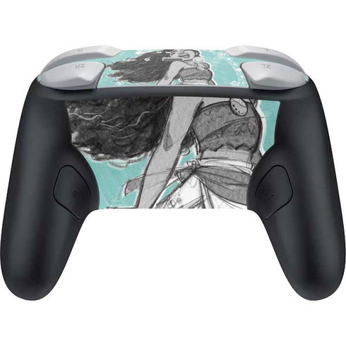 Disney Princess Moana Singing Nintendo Switch 2 (2025) Pro Controller Skin