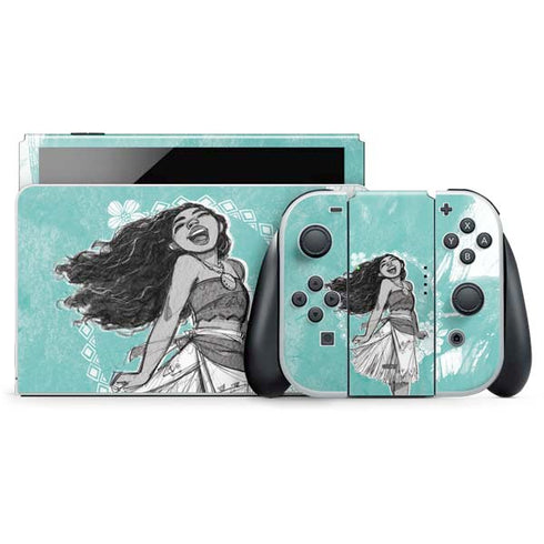Disney Princess Moana Singing Nintendo Skins