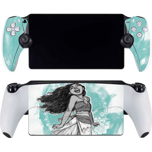 Disney Moana Singing PlayStation Portal Remote Player Skin