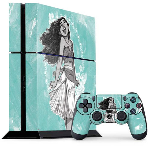 Disney Princess Moana Singing PlayStation PS4 Skins