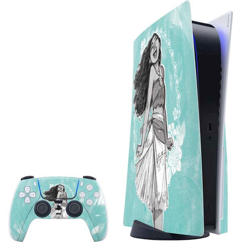 Disney Princess Moana Singing PlayStation PS5 Skins