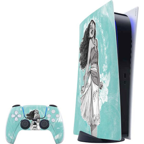 Disney Princess Moana Singing PlayStation PS5 Skins