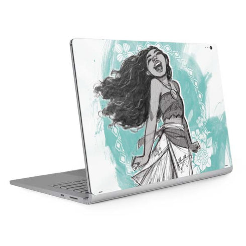 Disney Moana Singing Surface Book 2 15in Skin