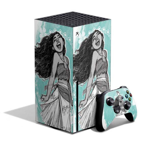 Disney Princess Moana Singing Xbox Series X Skins