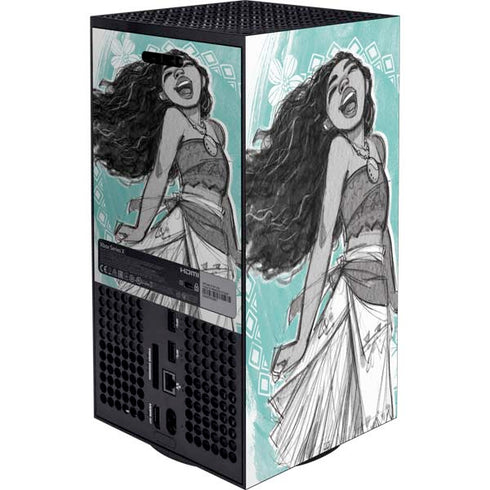 Disney Princess Moana Singing XBox Series X Digital Edition Bundle Skin