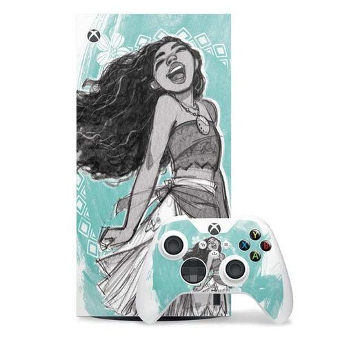 Disney Princess Moana Singing Xbox Series X Skins