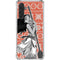 Disney Princess Moana Character Tropical Print Art Galaxy A17 Clear Case