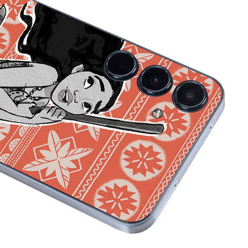 Disney Moana Character Tropical Print Art Galaxy A35 5G Skin