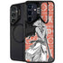 Disney Princess Moana Character Tropical Print Art Galaxy S25 Plus Kickstand Case