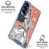 Disney Princess Moana Character Tropical Print Art Galaxy S25 Plus Clear Case