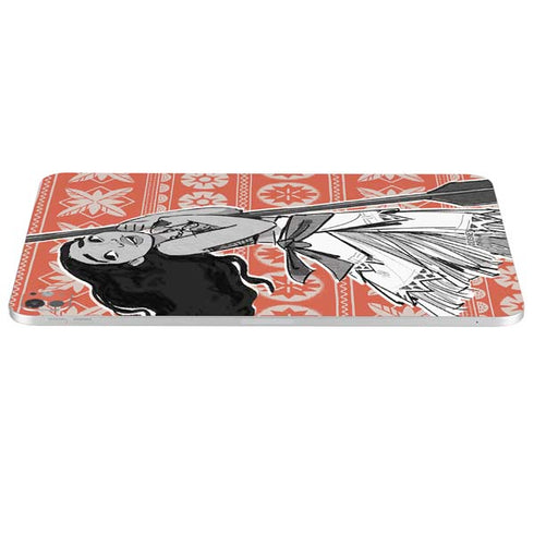 Disney Moana Character Tropical Print Art iPad Pro 13in M4 (2024) Skin