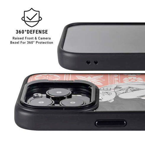 Disney Moana Character Tropical Print Art iPhone 13 Pro Max Kickstand Case