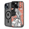 Disney Princess Moana Character Tropical Print Art iPhone 14 Plus Kickstand Case