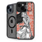 Disney Princess Moana Character Tropical Print Art iPhone 15 Plus Kickstand Case